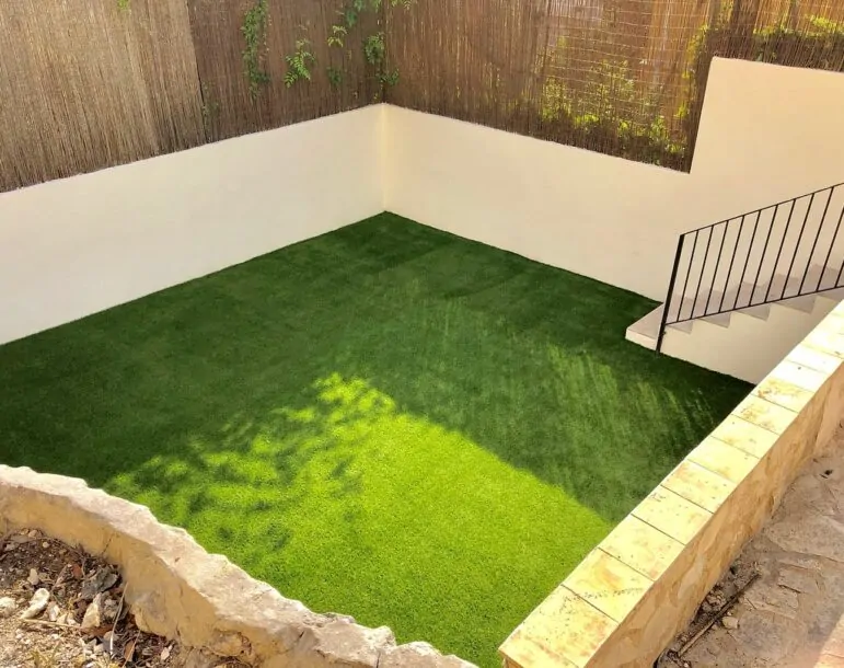 Instalación de césped de Cultivos Pima en Mallorca